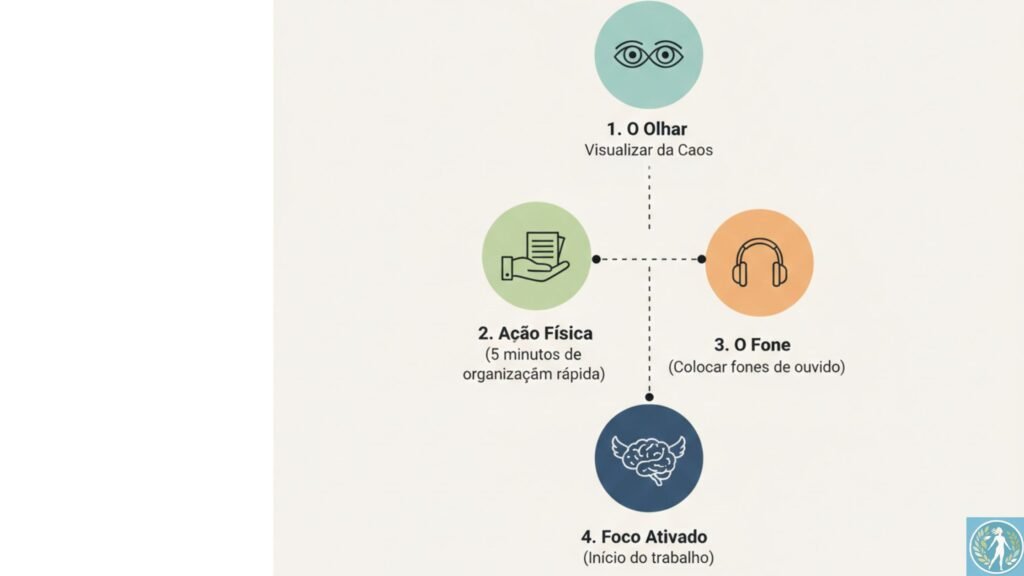 Recomeçar a Carreira aos 40: O Guia Prático do Home Office Lucrativo 7 Uma mulher de 40+ em pé, de frente para uma janela aberta com luz do sol entrando (Sunrise). Ela segura uma caneca de café, olhando para o horizonte com um sorriso confiante e sereno. O laptop está na mesa atrás dela, desfocado, indicando que o trabalho é parte da vida, não a vida toda.
Mulher empreendedora de 40 anos olhando para o futuro com confiança, celebrando a liberdade de trabalhar em home office.